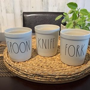 Rae Dunn Utensil Holder Set